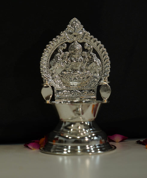 Pure Silver Kamakshi Diya 21g